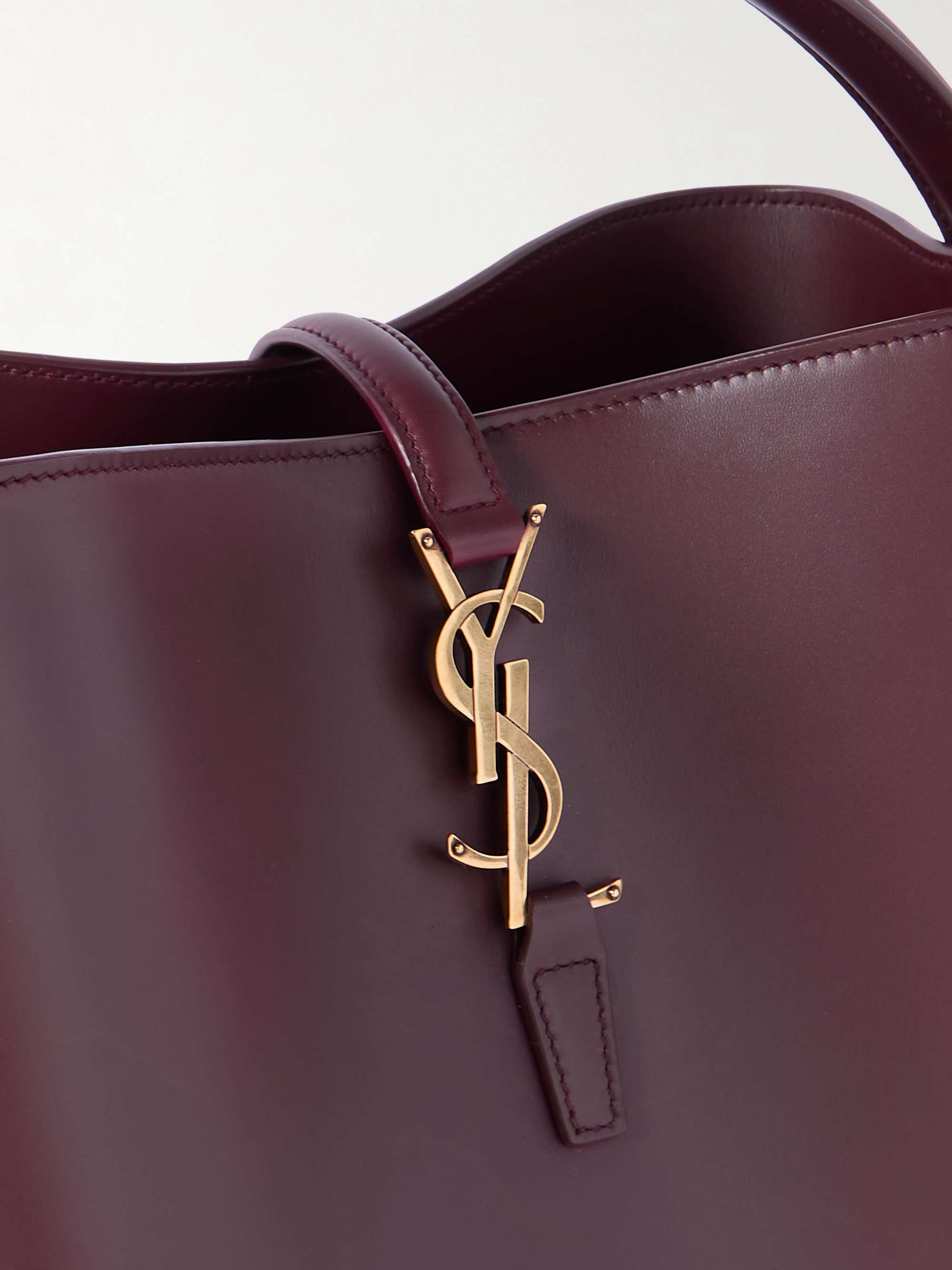 SAINT LAURENT Le 24 leather tote