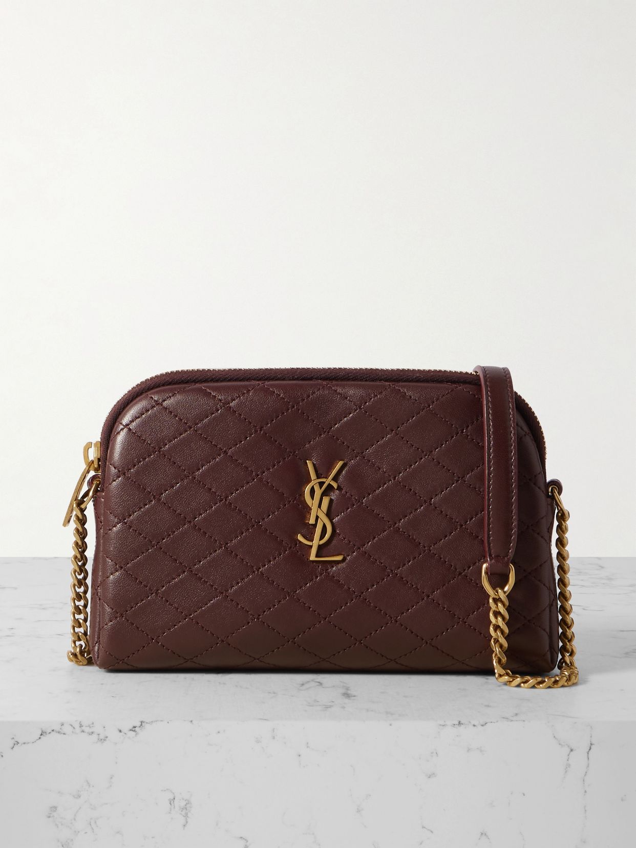 Gaby medium quilted leather shoulder bag