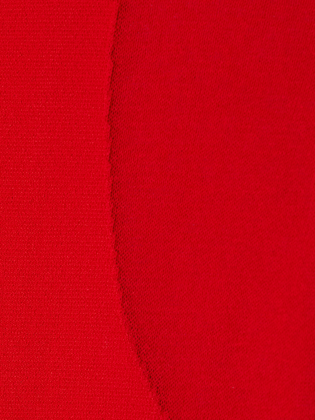 Stella Mccartney Miracle Short-sleeve Compact-knit Dress In Lipstick Red