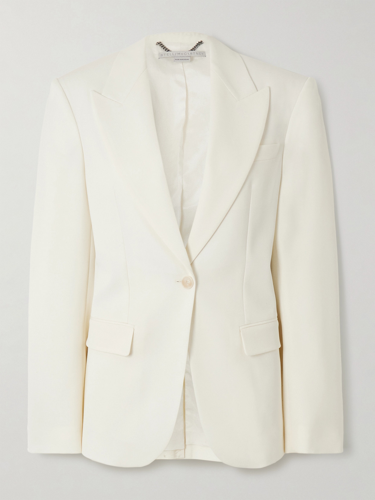Stella McCartney - Wool-blend Twill Blazer - White