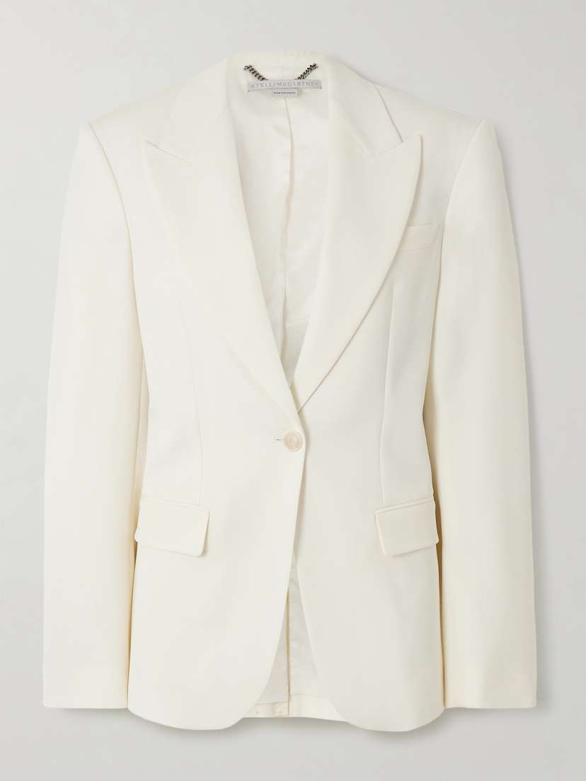 Stella McCartney Wool-blend Twill Blazer