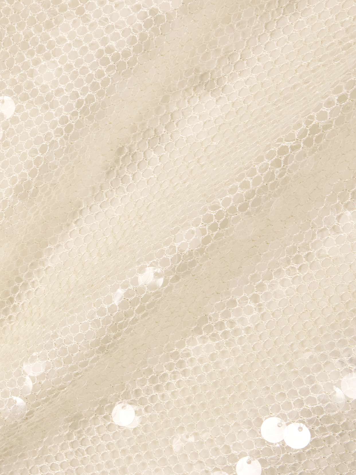STELLA MCCARTNEY SEQUINED MESH MIDI SKIRT