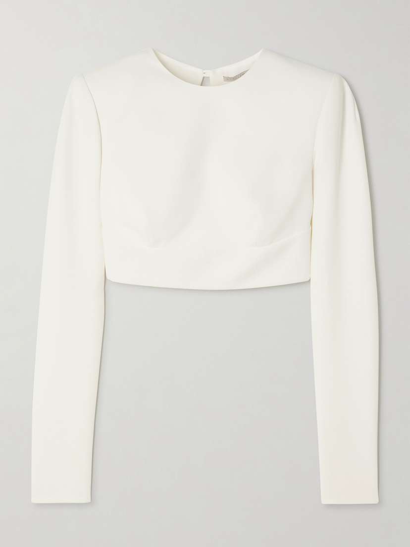 Stella McCartney Cropped Cady Top