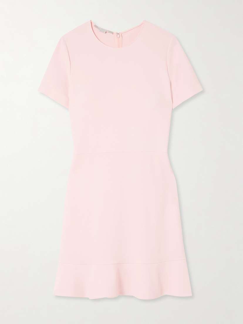 Stella McCartney Ruffled Cady Mini Dress