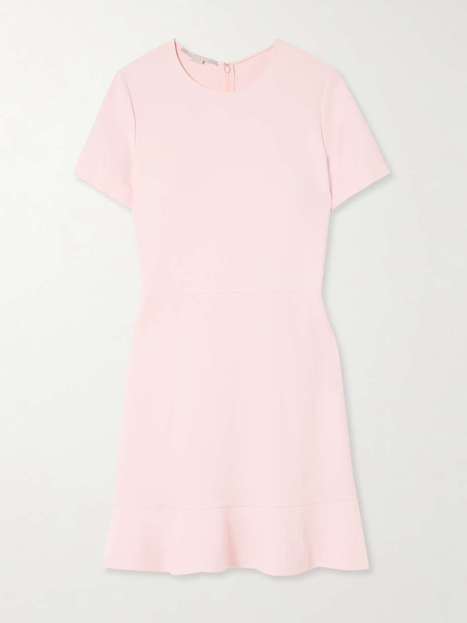 ruffled cady mini dress