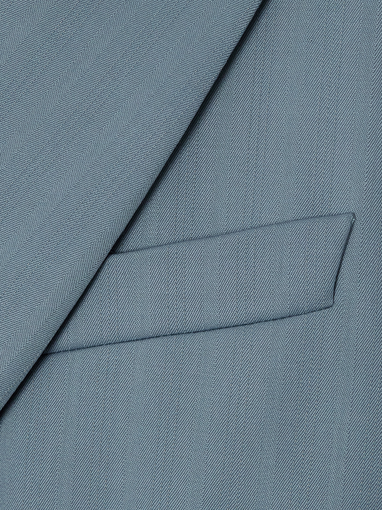 Stella Mccartney Wool Double-breasted Blazer In Blue