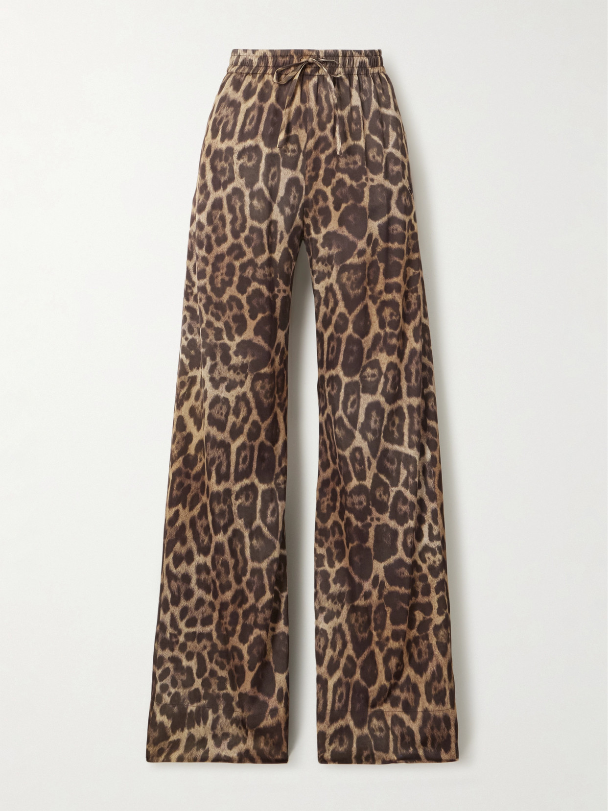 Stella McCartney - Leopard-print Lenzing™ Ecovero™ Wide-leg Pants - Leopard print