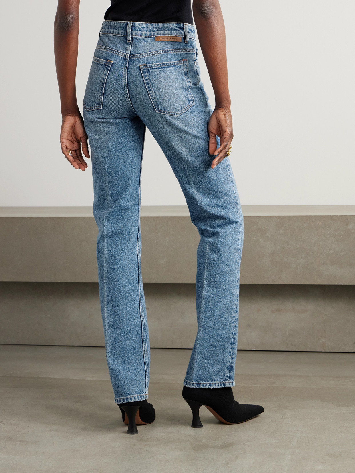 Straight-Leg Organic Jeans