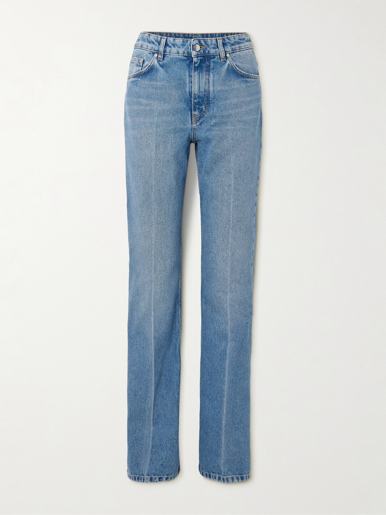 Stella Mccartney Straight Jeans In Blue