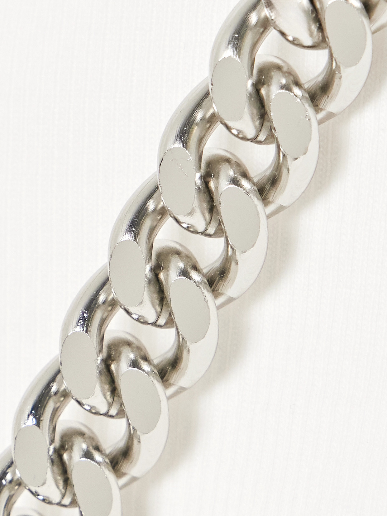 Stella Mccartney Chain-embellished Ribbed Cotton-blend Jersey Tank In White