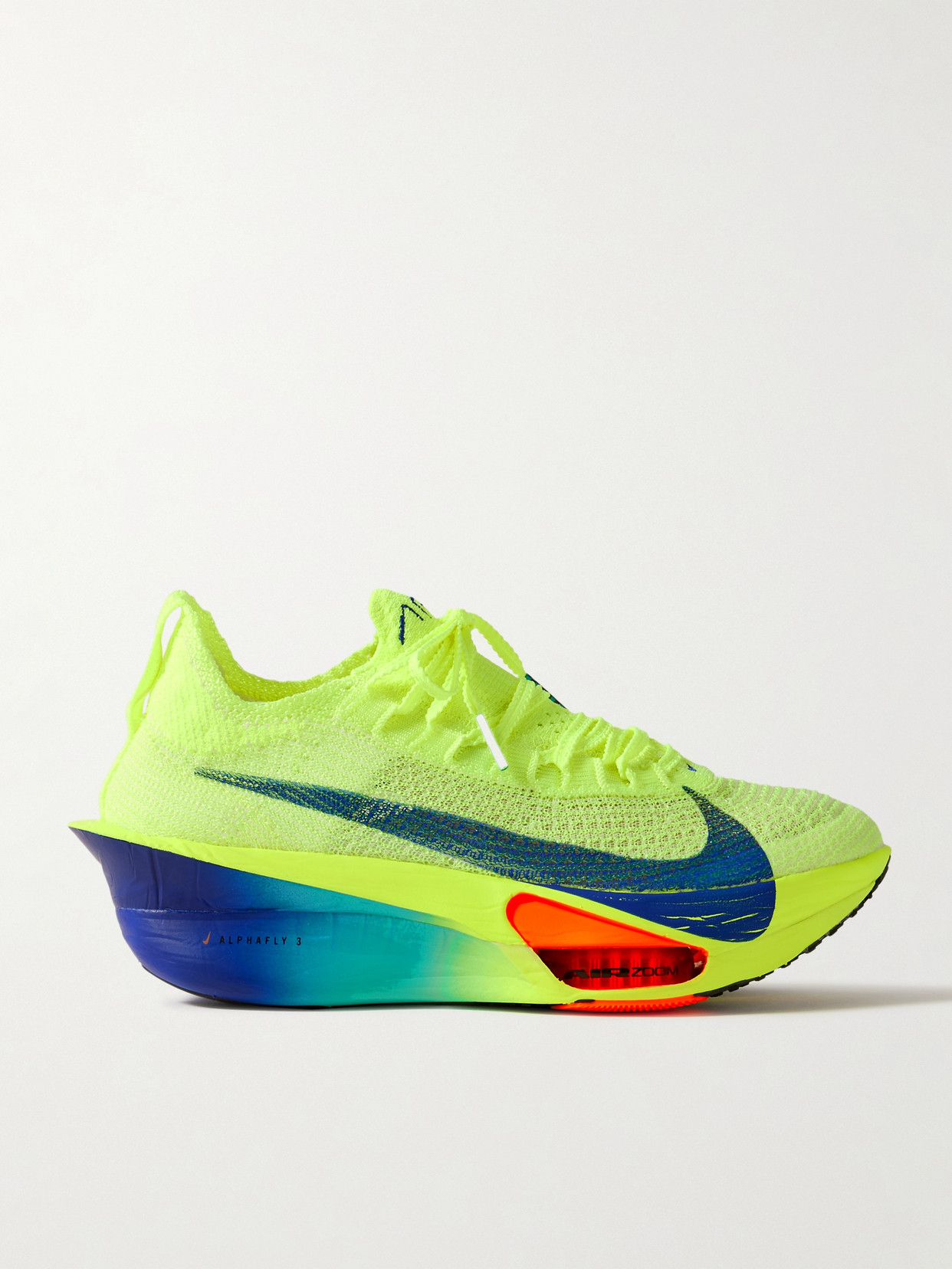 NIKE AIR ZOOM ALPHAFLY 3 FLYKNIT SNEAKERS