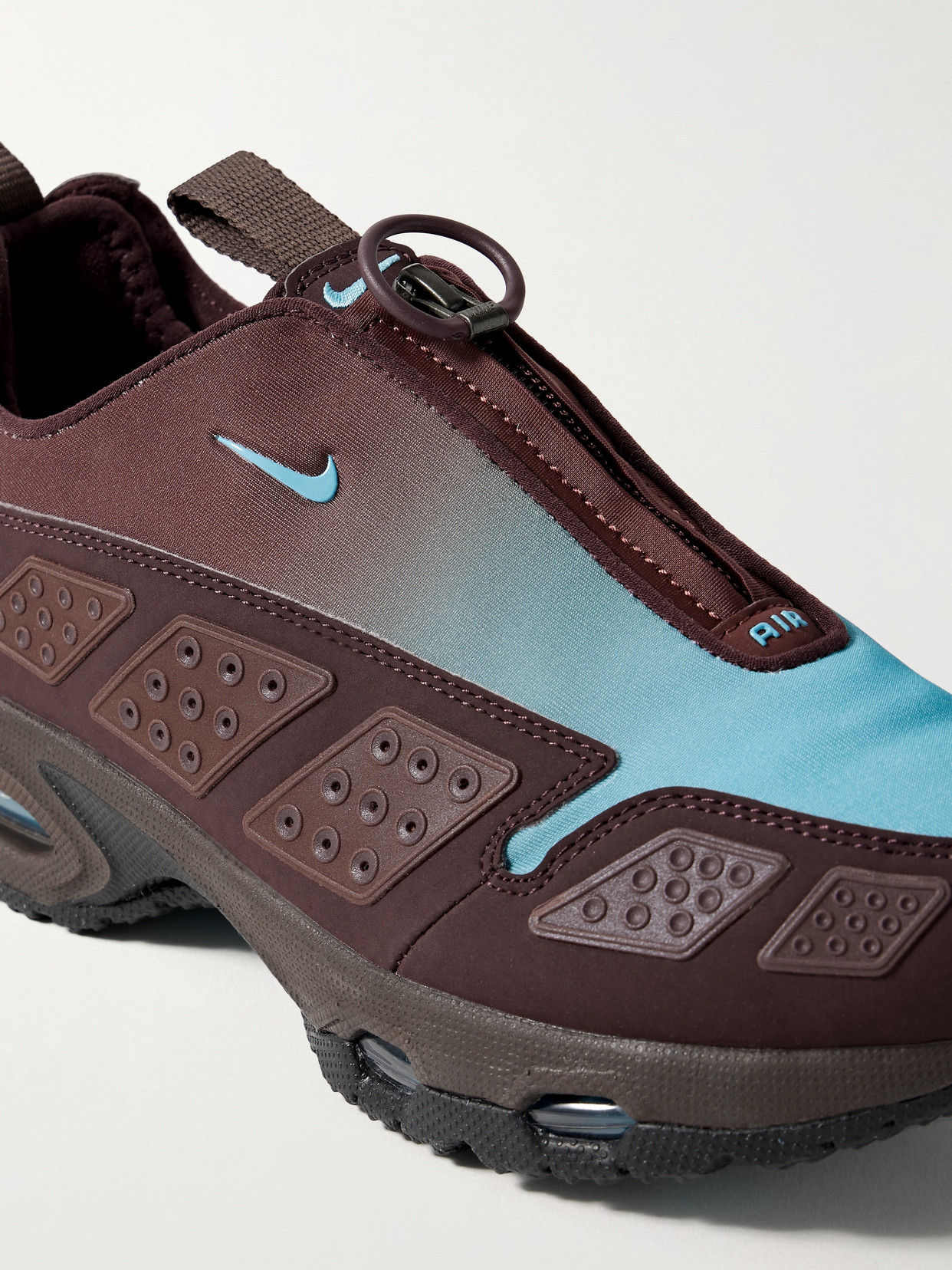 Nike Woman Sneakers Chocolate Brown Size 8 Textile Fibers