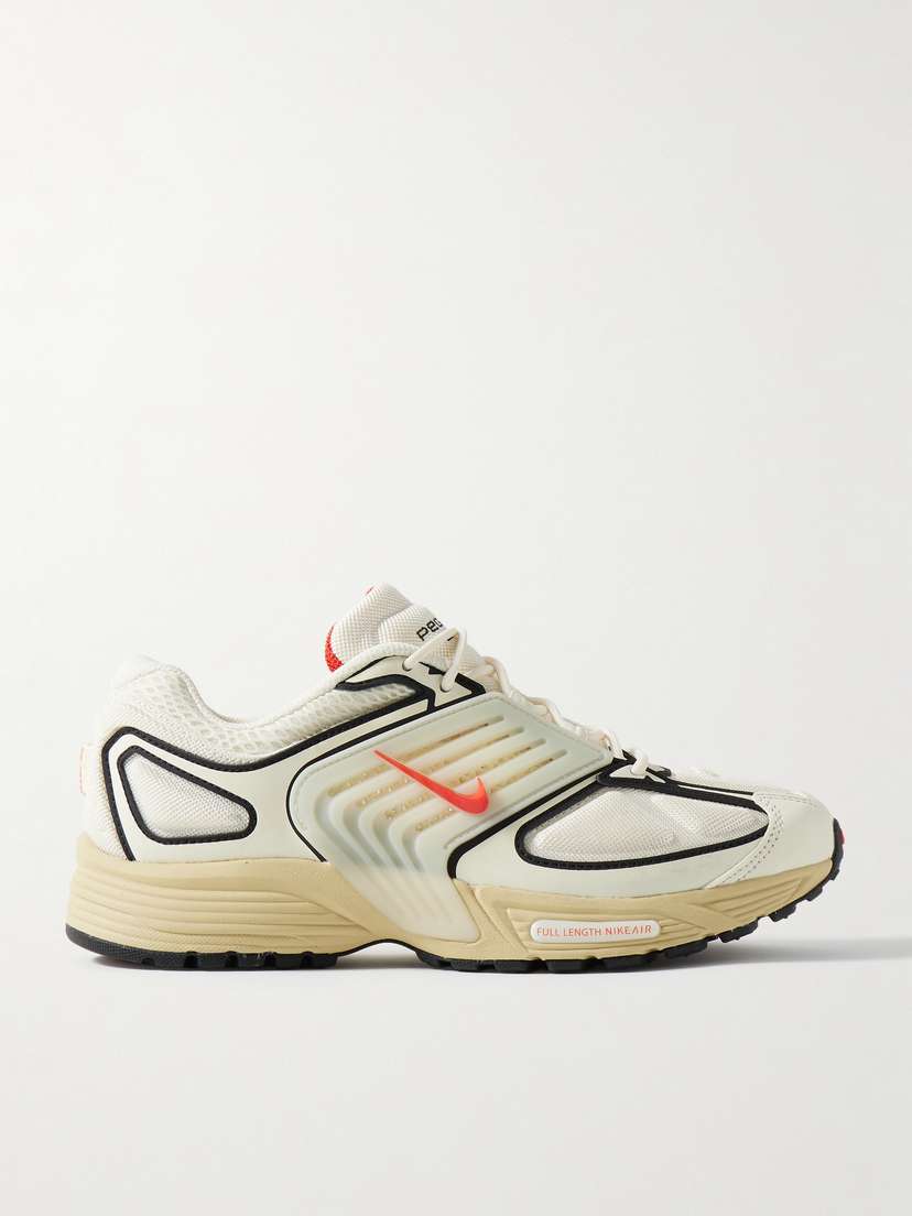 Nike Air Pegasus Wave Mesh, Faux Leather And Rubber Sneakers