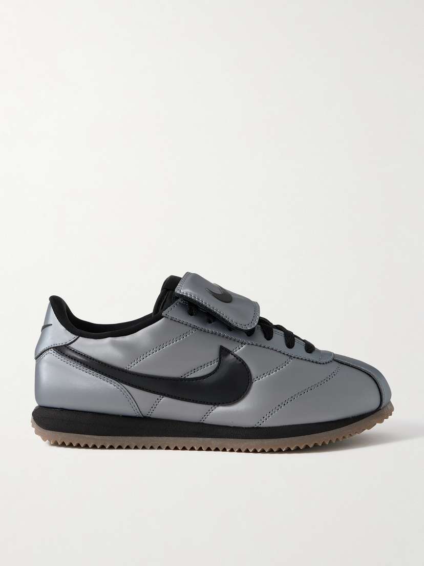 Nike Cortez Se Metallic Faux Leather Sneakers