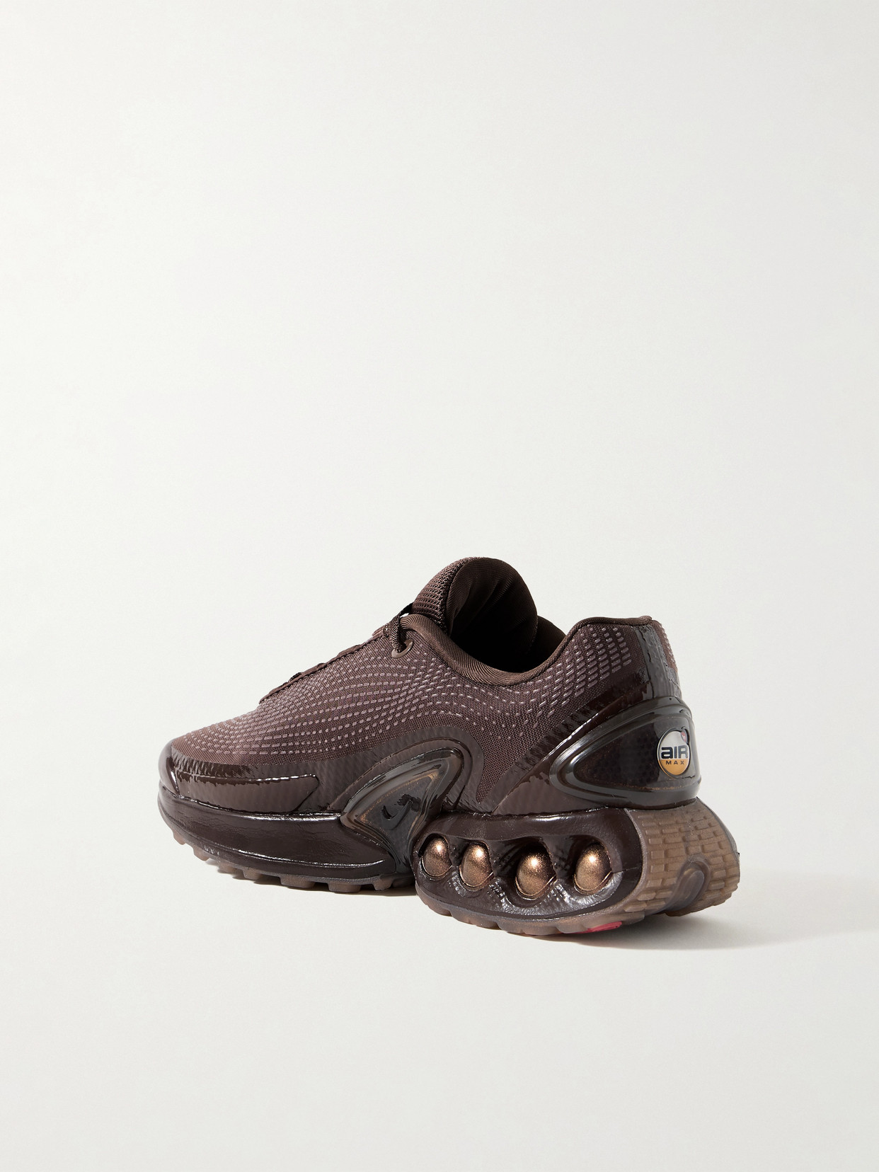 Nike + Isamaya Ffrench Air Max Dn Rubber-trimmed Mesh Sneakers In Brown