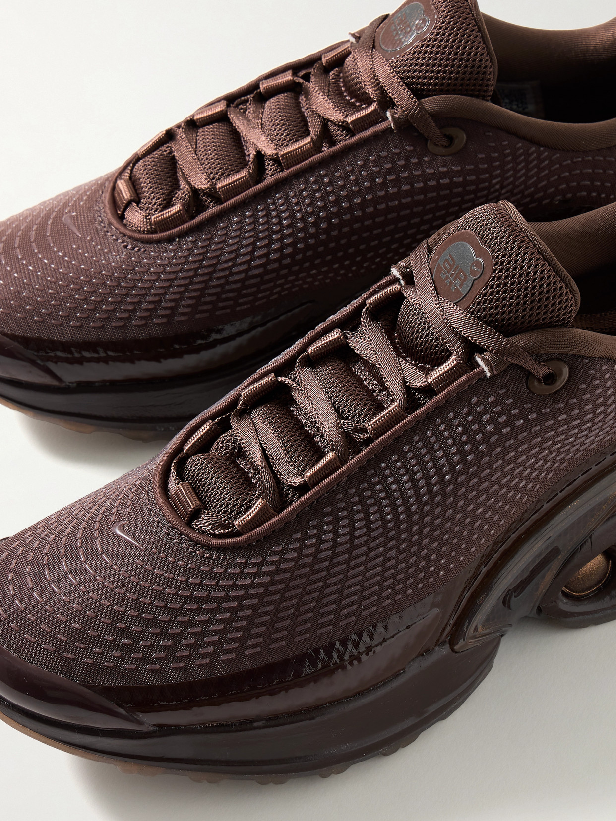 Nike + Isamaya Ffrench Air Max Dn Rubber-trimmed Mesh Sneakers In Brown