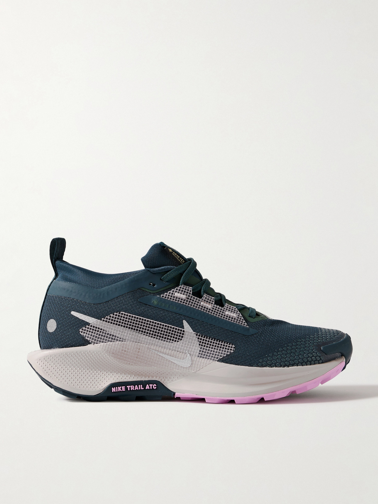Nike - Pegasus Trail 5 Embroidered Rubber-trimmed Gore-tex Sneakers - Navy