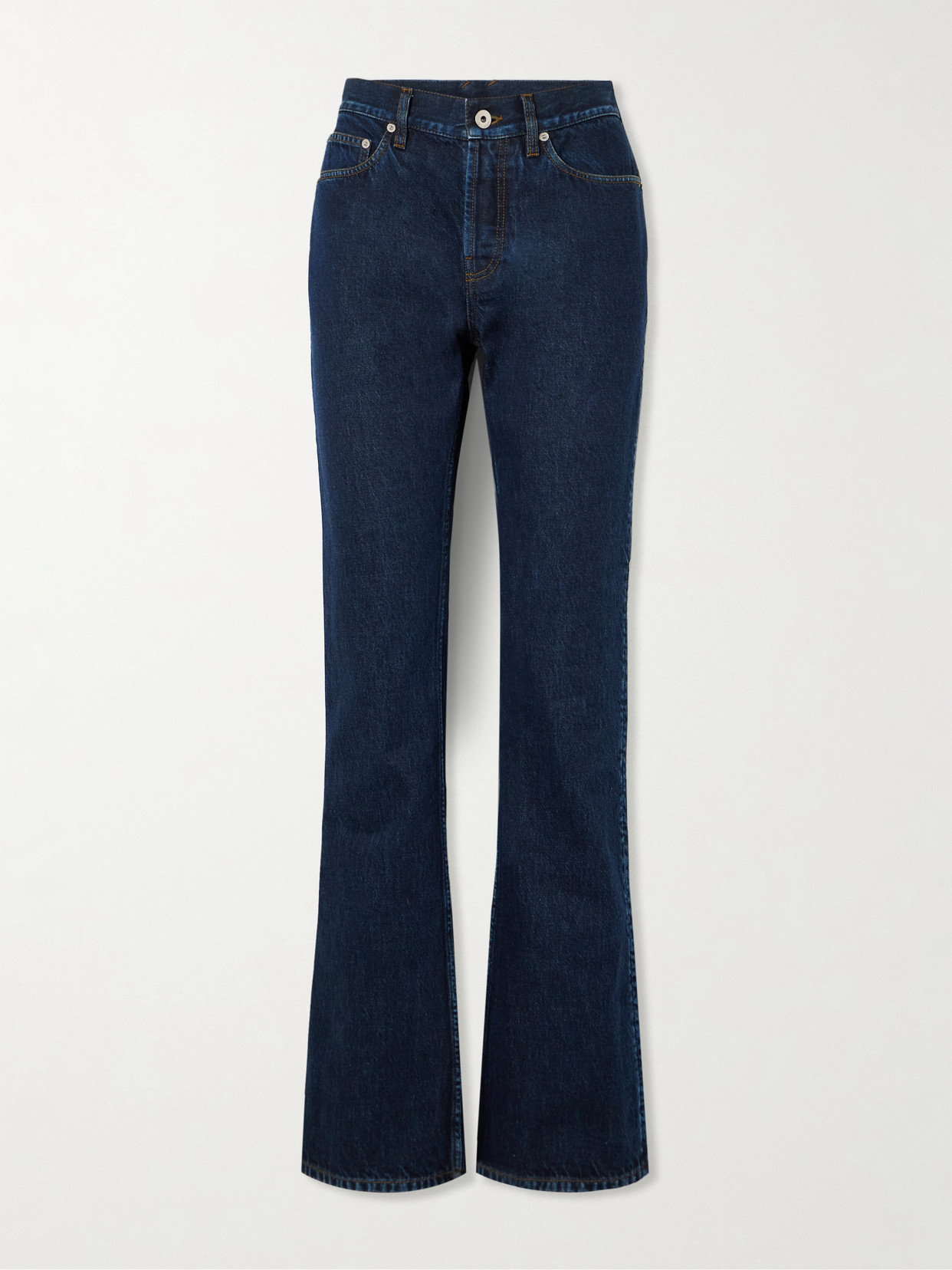 Burberry High-rise Flared Jeans In Blue