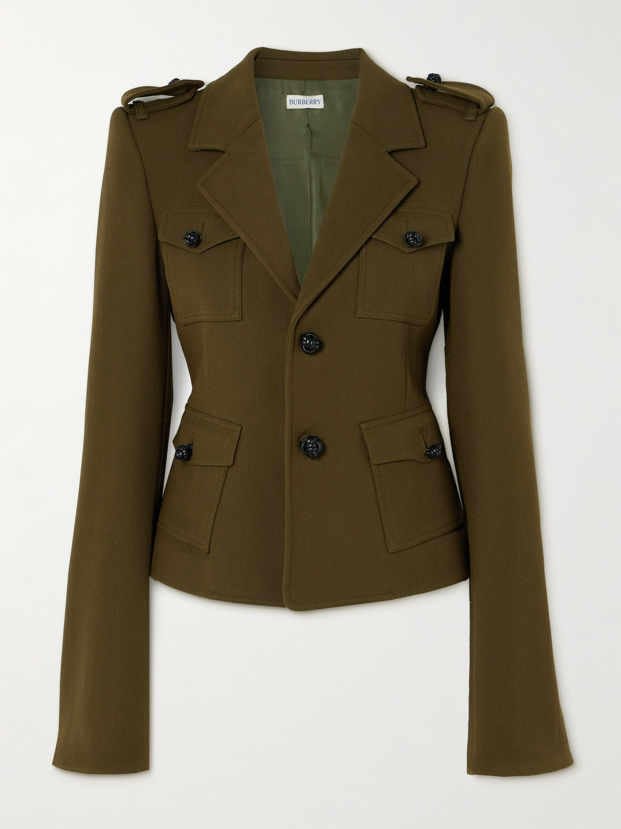 Burberry - Twill Jacket - Green