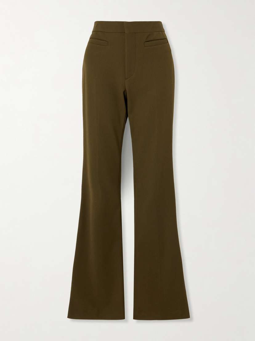 Burberry Twill Flared Pants