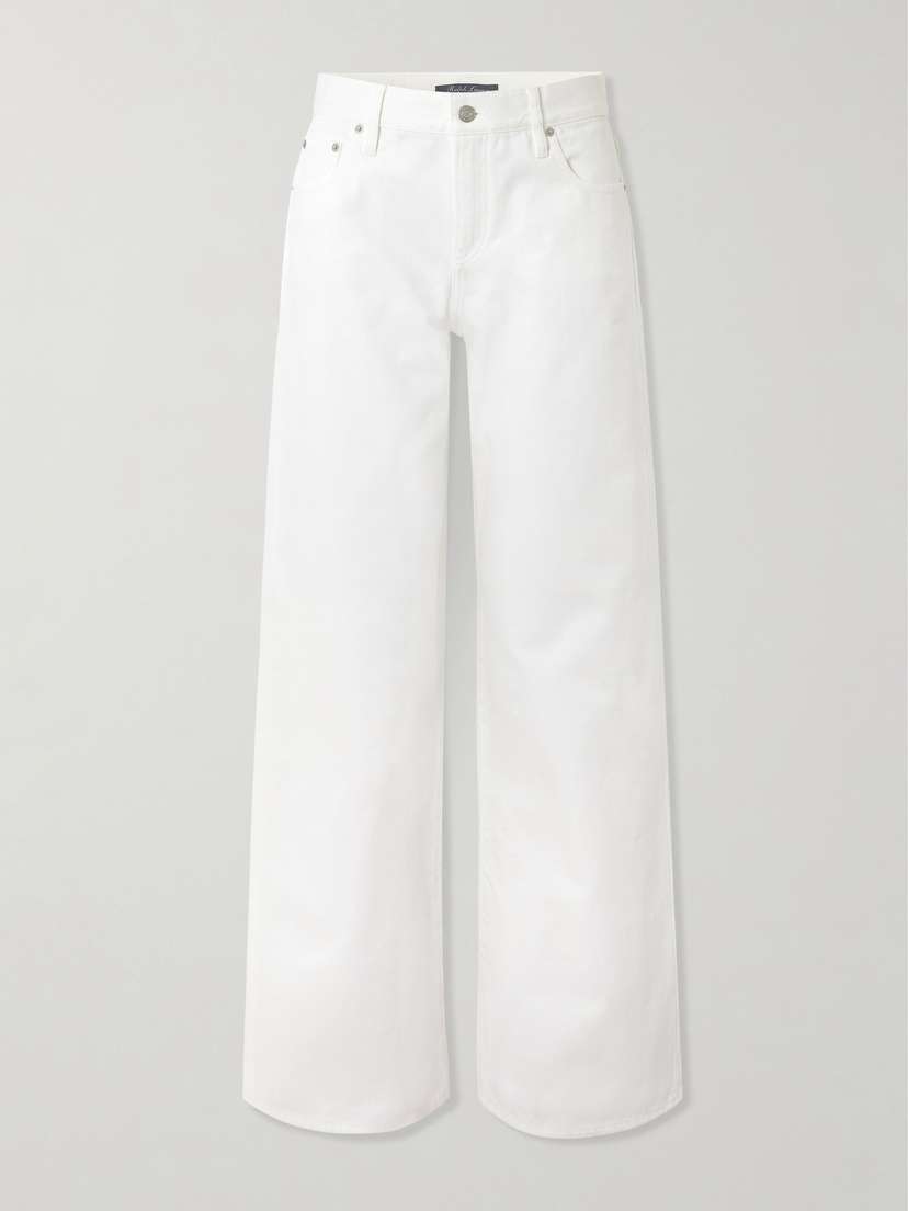 Ralph Lauren Collection Mid-rise Wide-leg Jeans