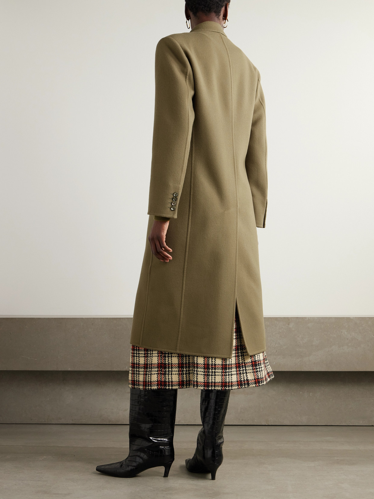 Collection - Adalaide Double-Breasted Wool And Cashmere-Blend Coat