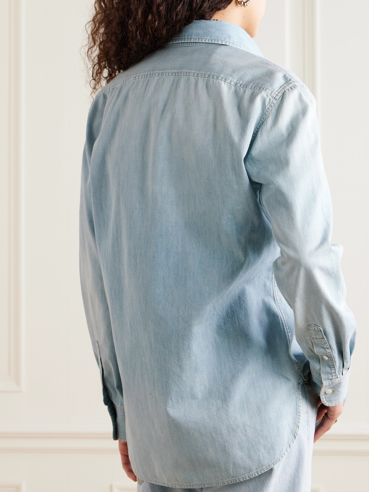Collection - Adrien Cotton-Chambray Shirt