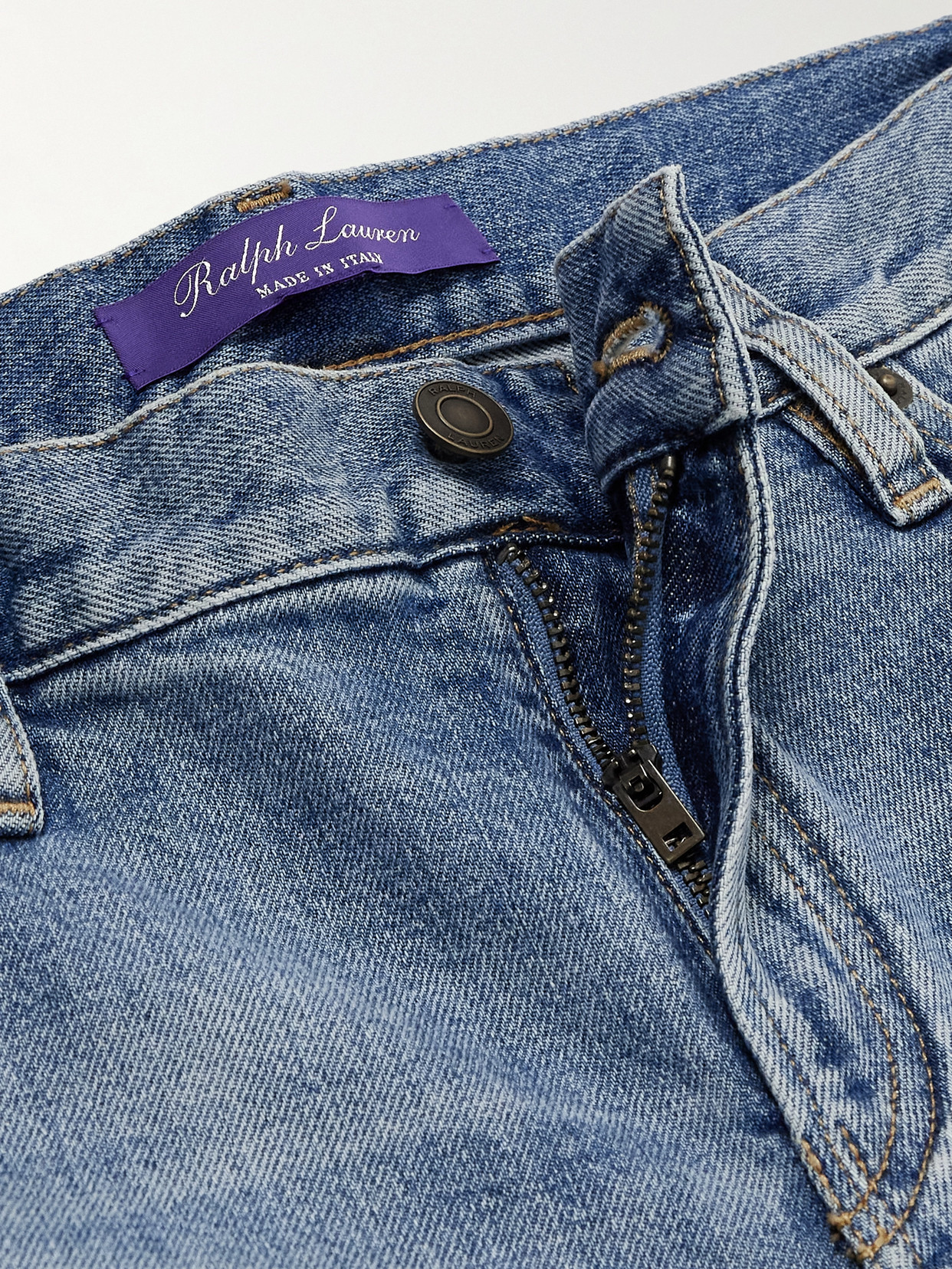 Polo Ralph Lauren Relaxed Wide-leg Jean In Blue