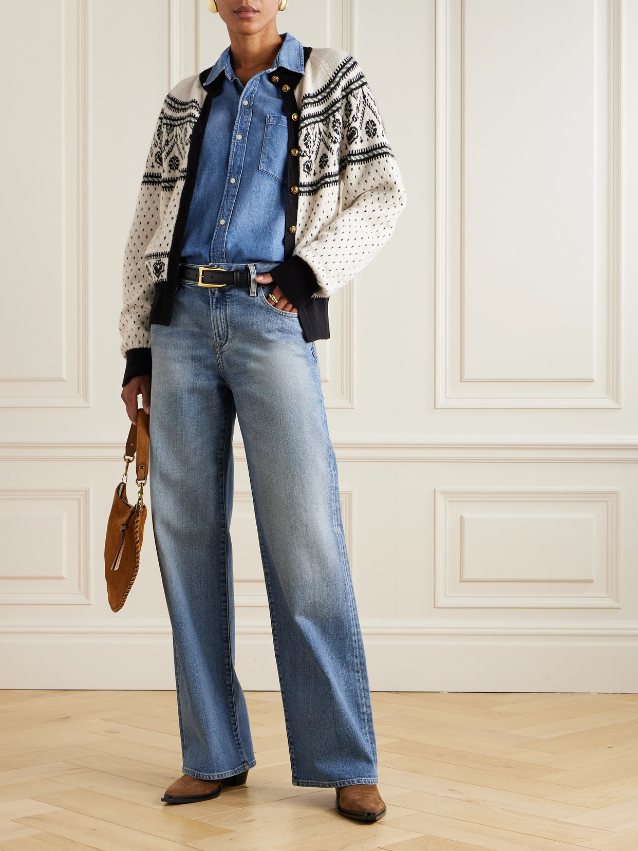 Polo Ralph Lauren Relaxed Wide-leg Jean In Blue