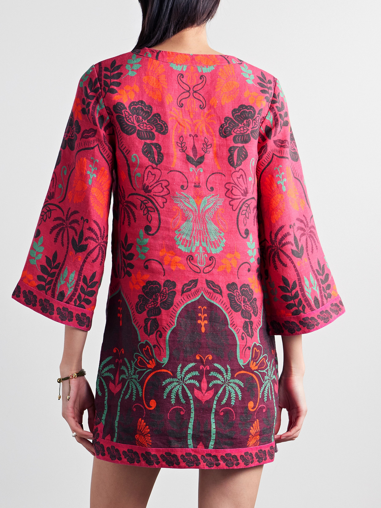CARA CARA JAIPUR PRINTED LINEN TUNIC