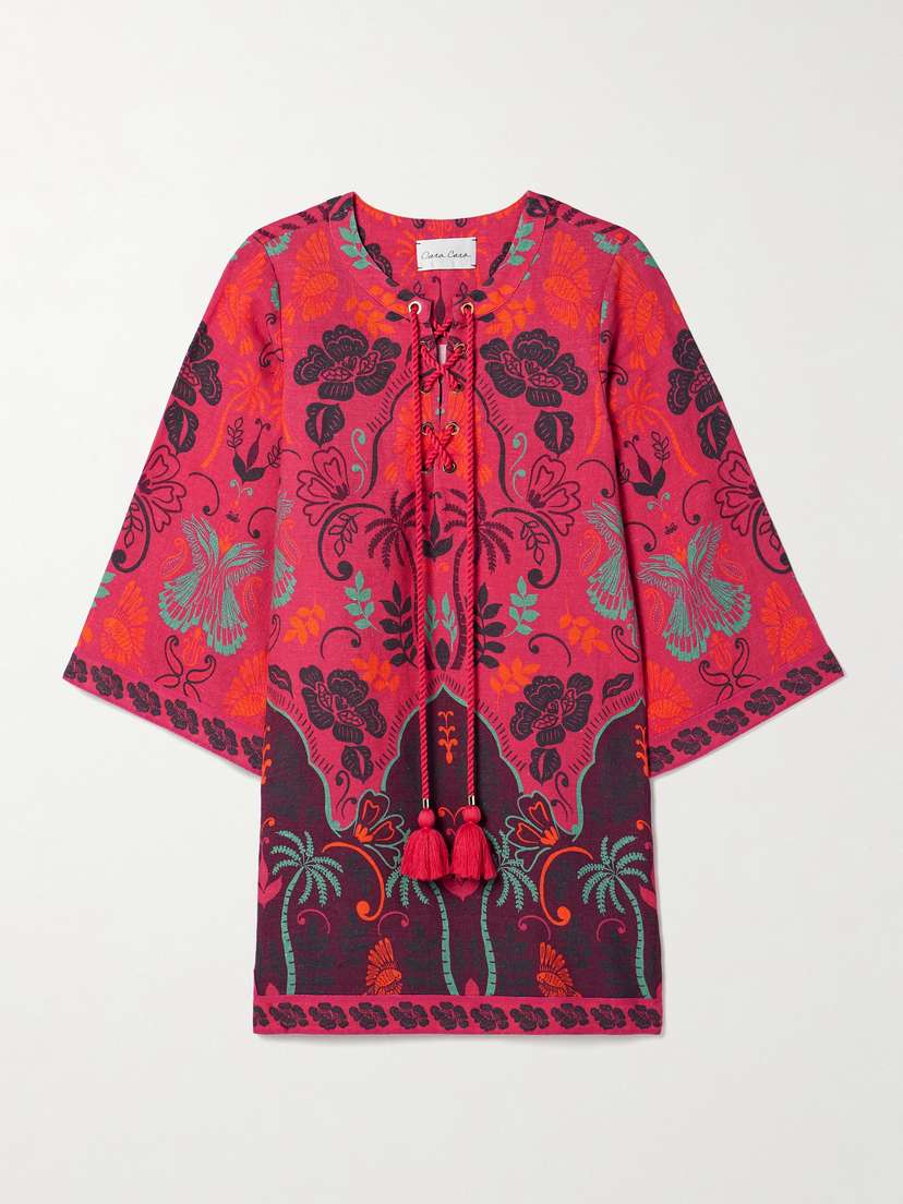 Cara Cara Jaipur Printed Linen Tunic