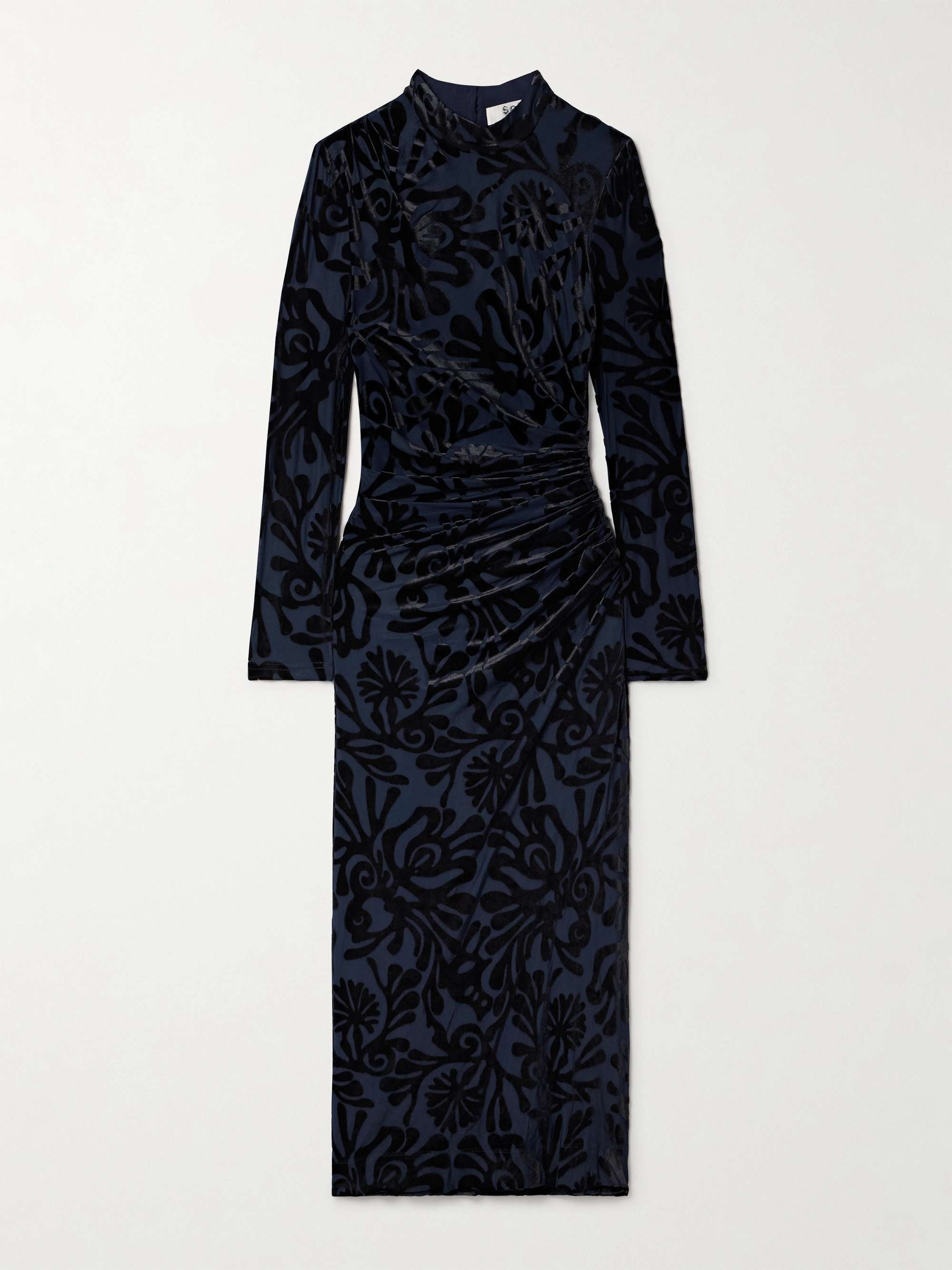 Alia Midi Wrap Dress