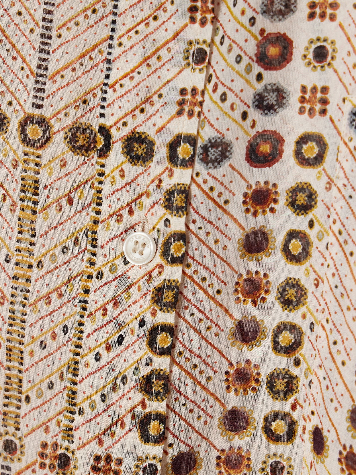 Isabel Marant Étoile Mexika Printed Cotton-voile Shirt In Ecru