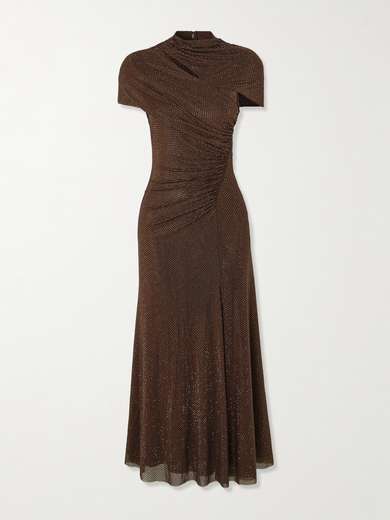 Crystal-embellished Cutout Midi Dress main image 1