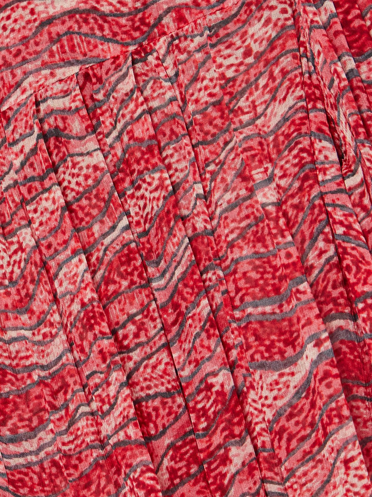 ISABEL MARANT ÉTOILE ADVIKA TIE-DETAILED PRINTED CREPON BLOUSE