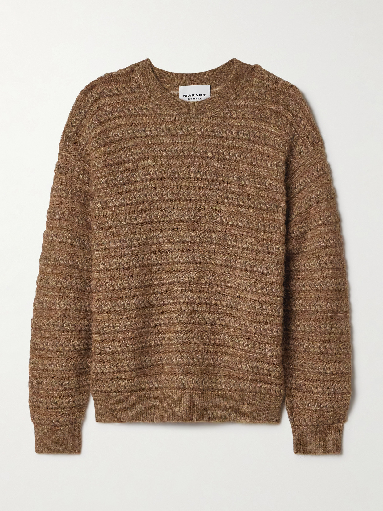 Marant Étoile - Mélange Alpaca-blend Sweater - Light brown