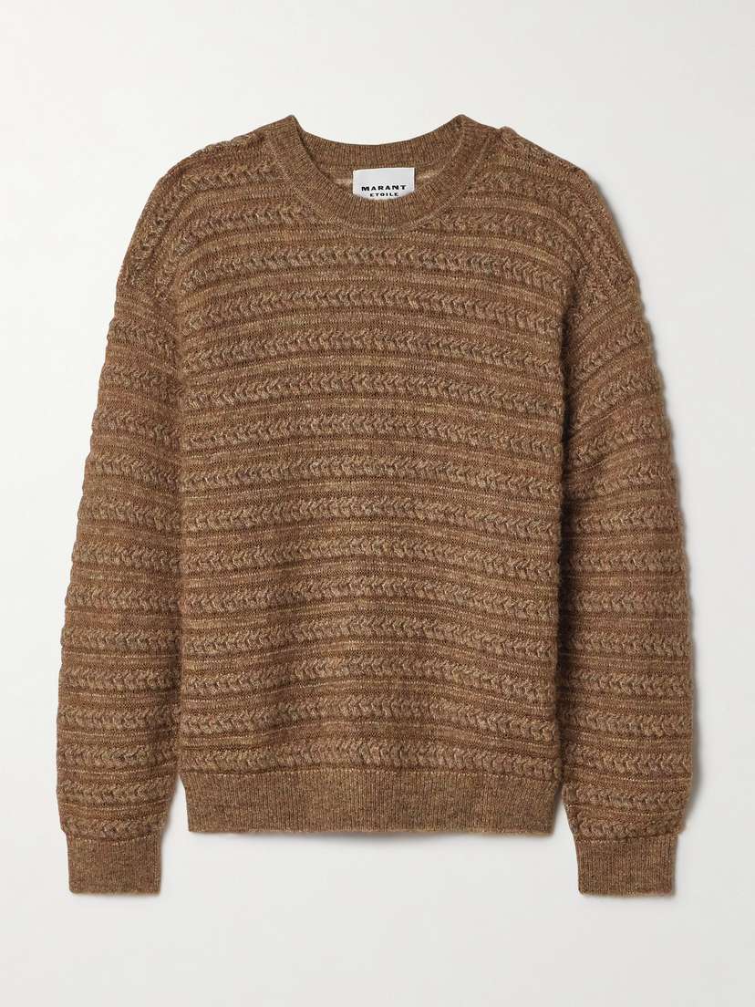 Marant Étoile Mélange Alpaca-blend Sweater