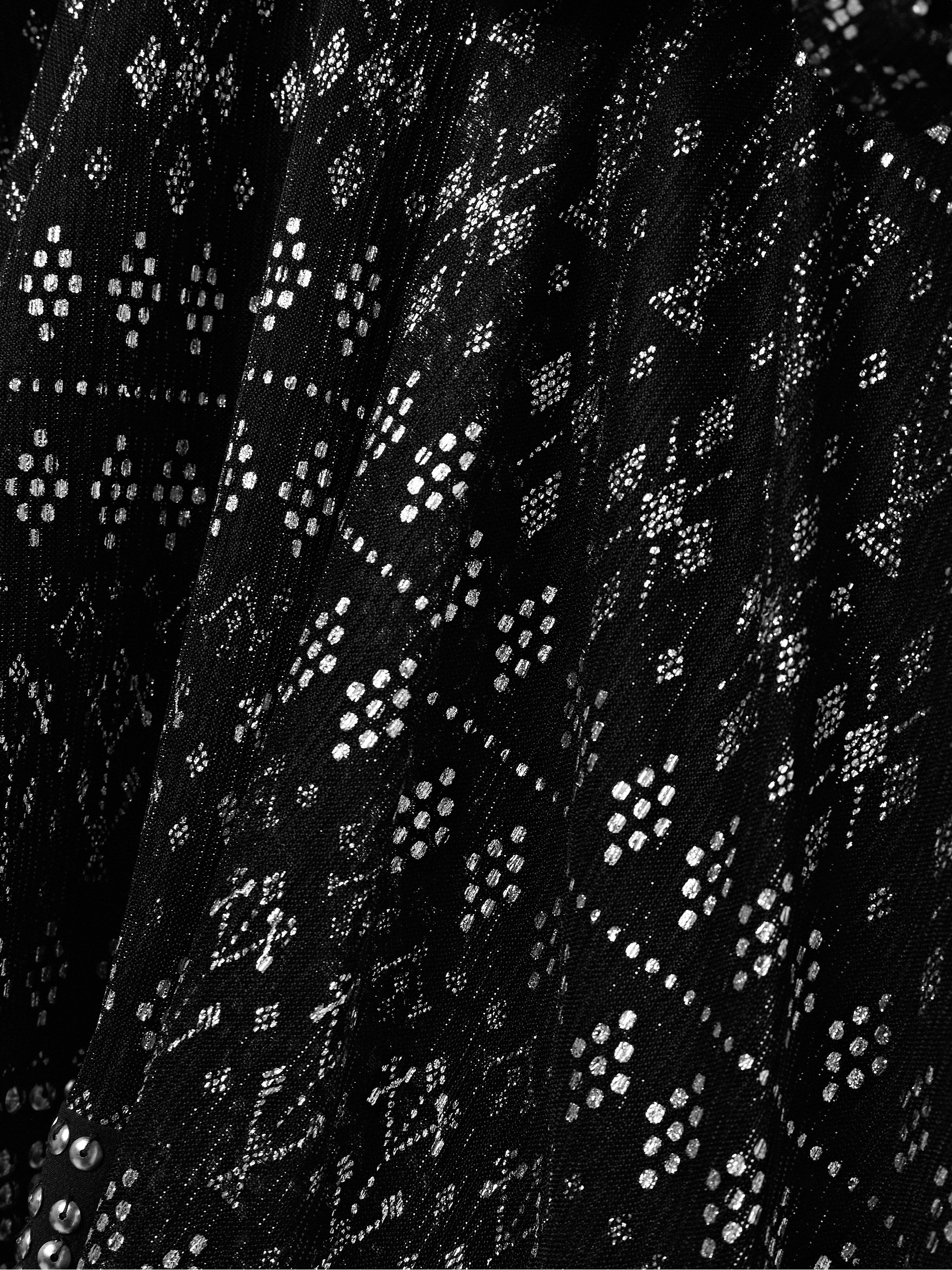 Isabel Marant Nawel embellished printed mesh mini dress thumbnail