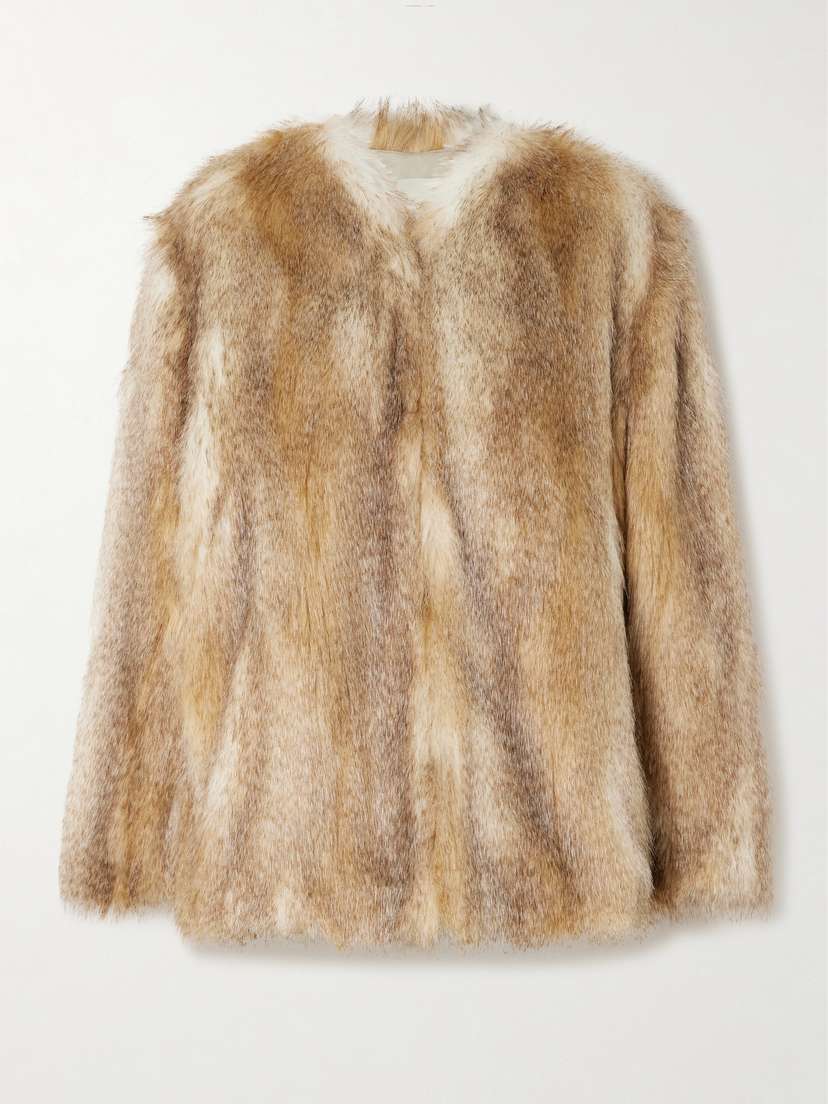 Isabel Marant Aglae Plush Coat