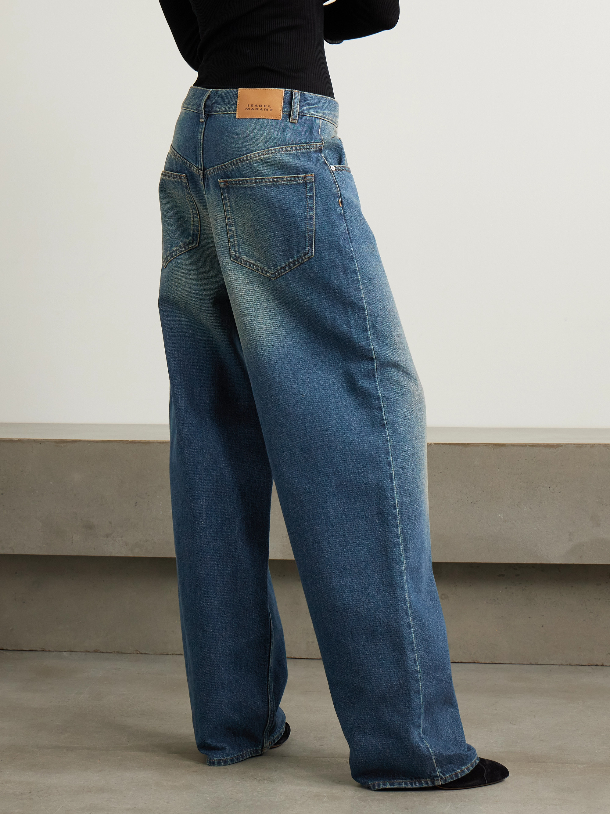 Marant Étoile - Joanny mid-rise wide-leg jeans | Plush