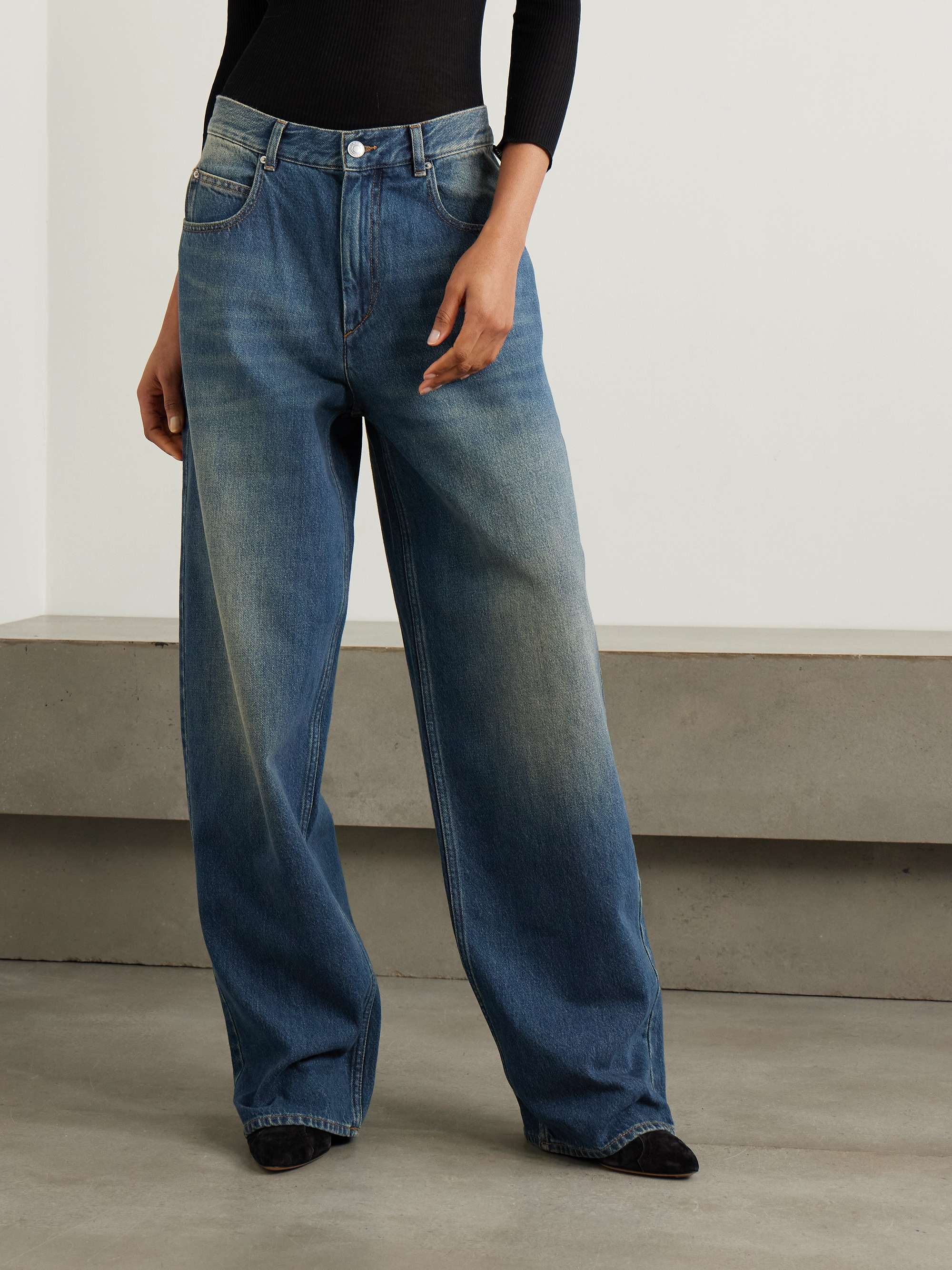 JOANNY PANTS Woman blue | ISABEL MARANT Official online store