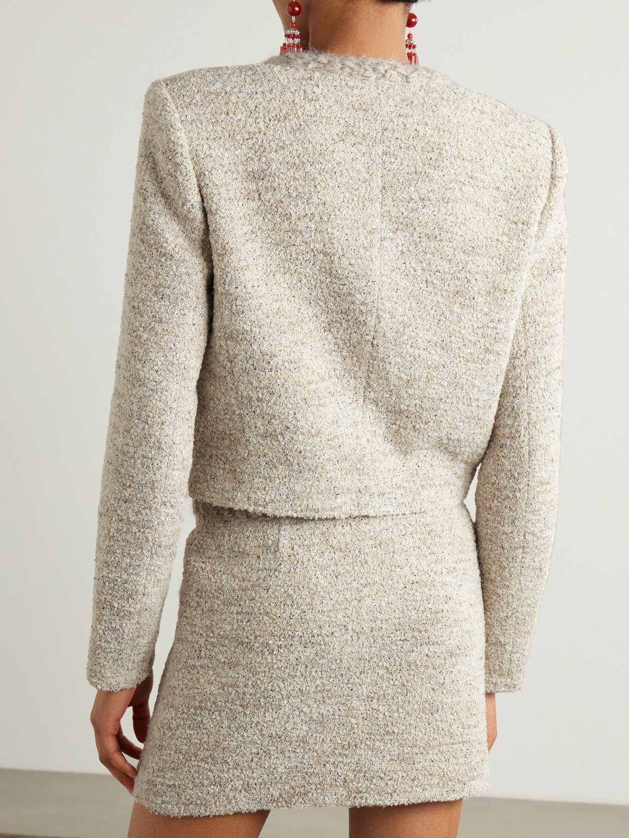 Isabel Marant Gwendoline Jacket In Ecru