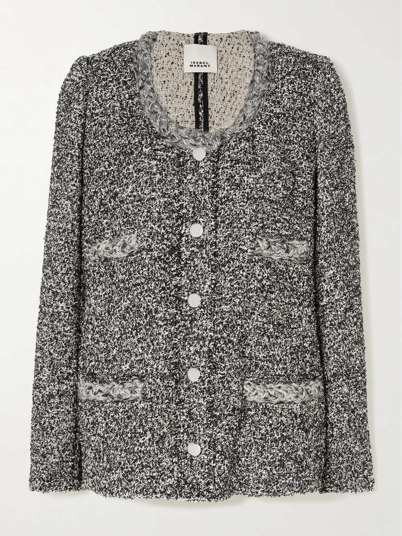 Isabel Marant Germina Braided Tweed Jacket
