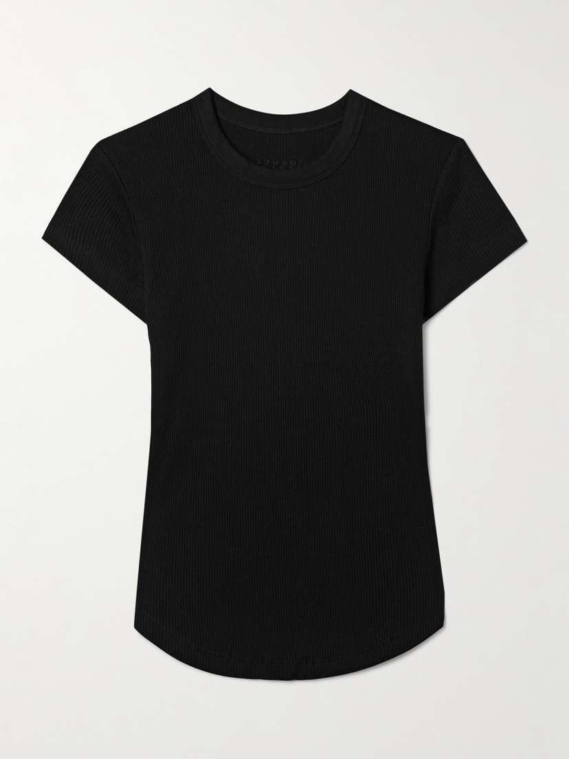 Marant Étoile Ribbed Cotton-jersey T-shirt