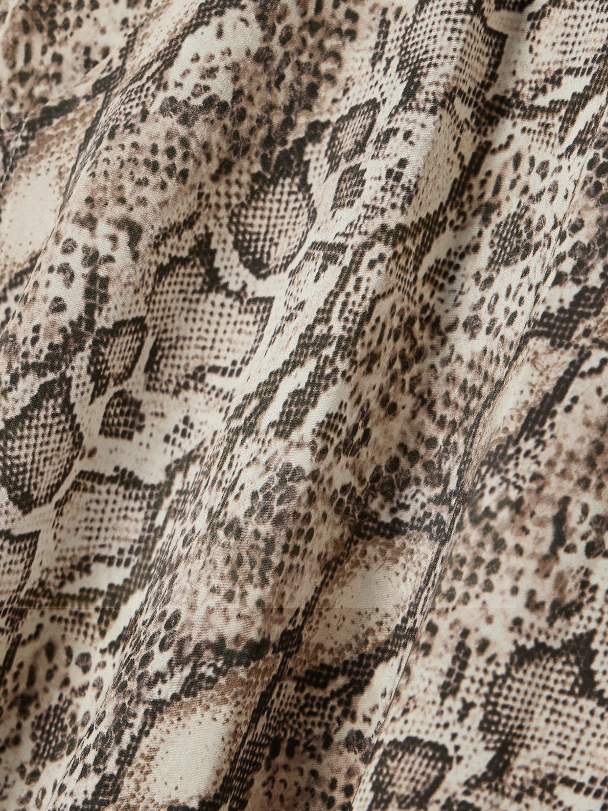 Isabel Marant Sakura Asymmetric Snake-print Silk-blend Skirt In Animal Print