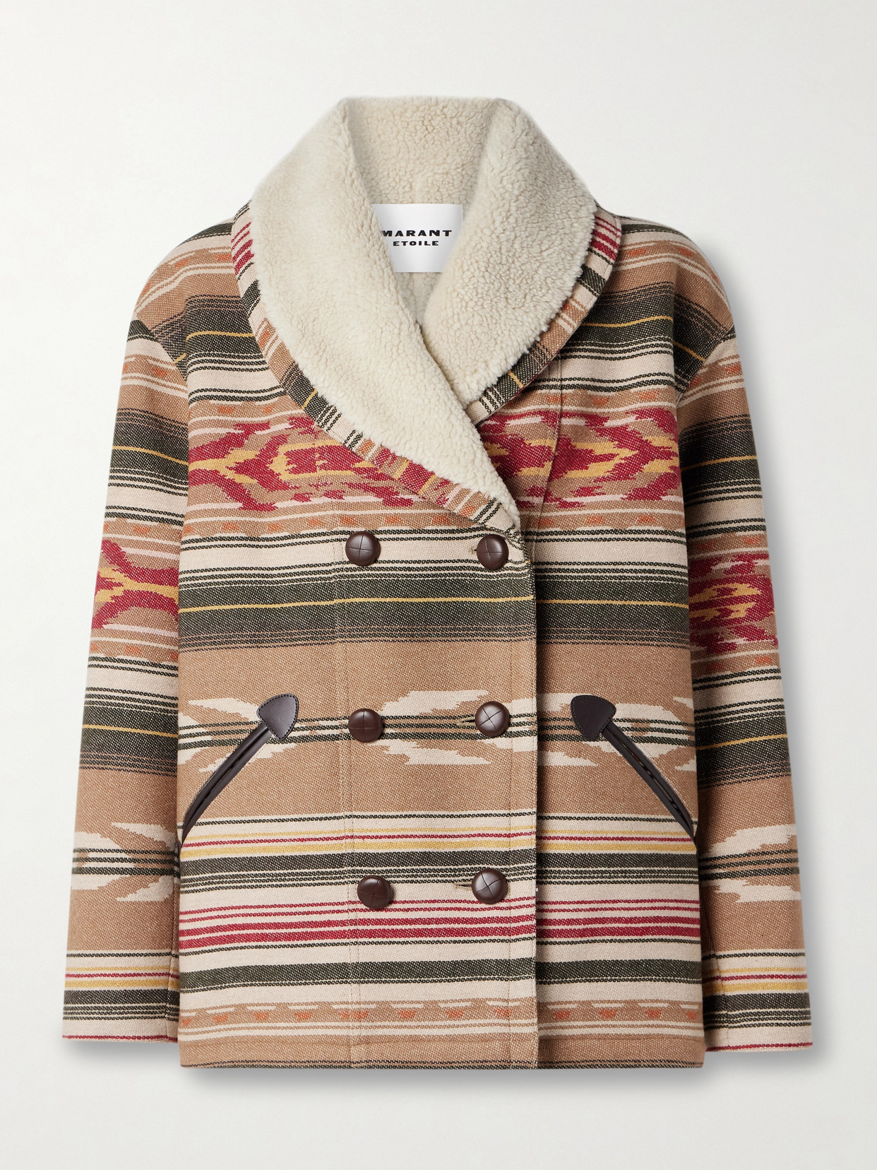 Isabel Marant Étoile Dorcas Jacket In Brown