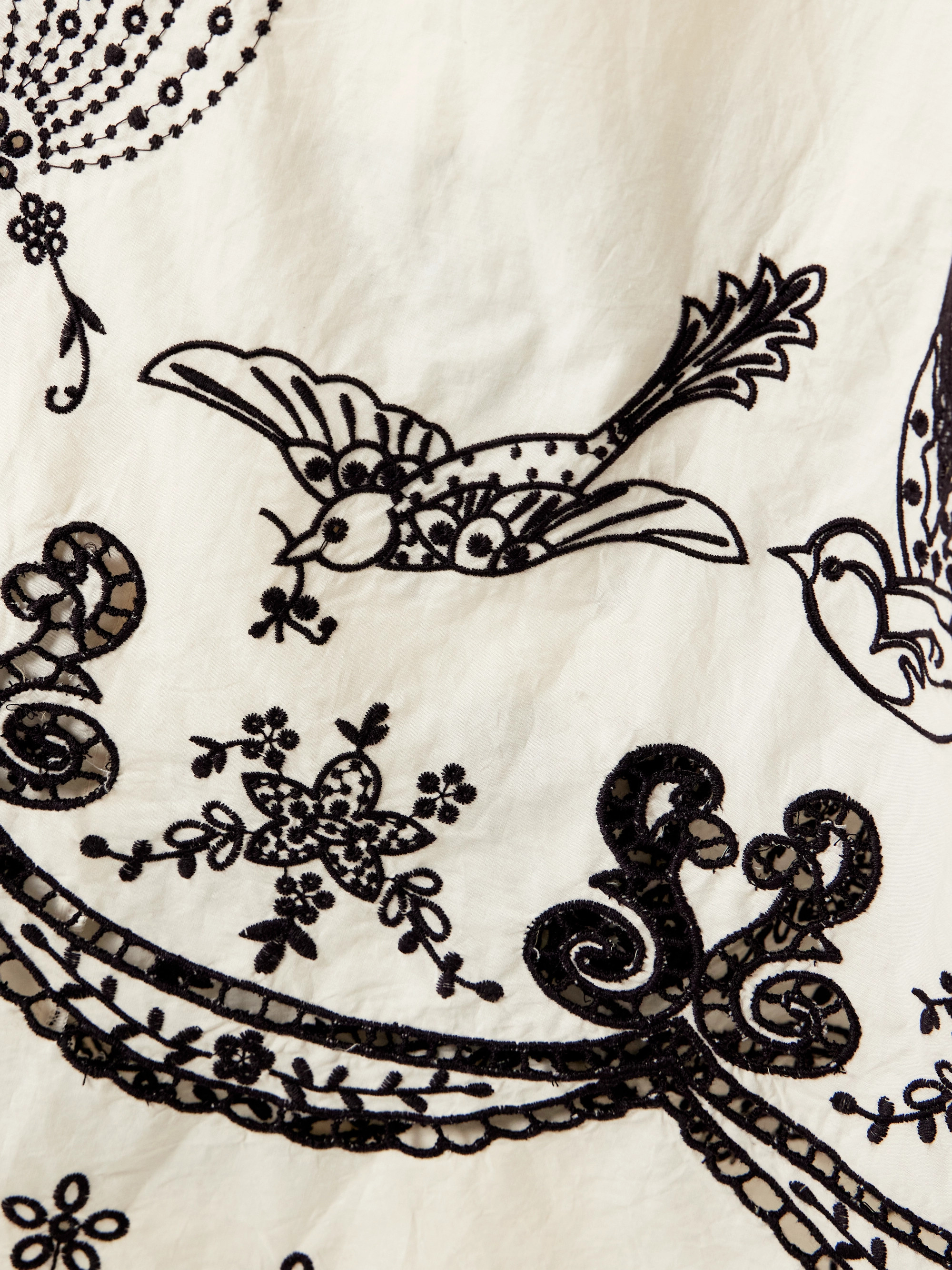 Sea Kingsley embroidered cotton midi dress thumbnail
