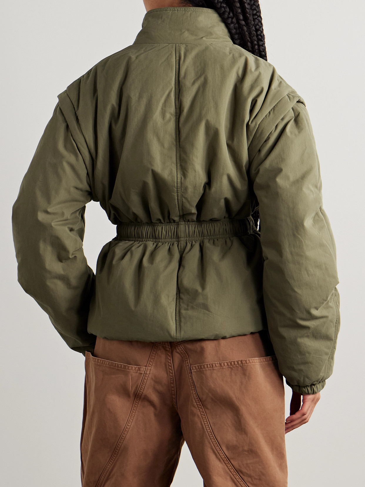 Isabel Marant Étoile Dastyni Coat In Green