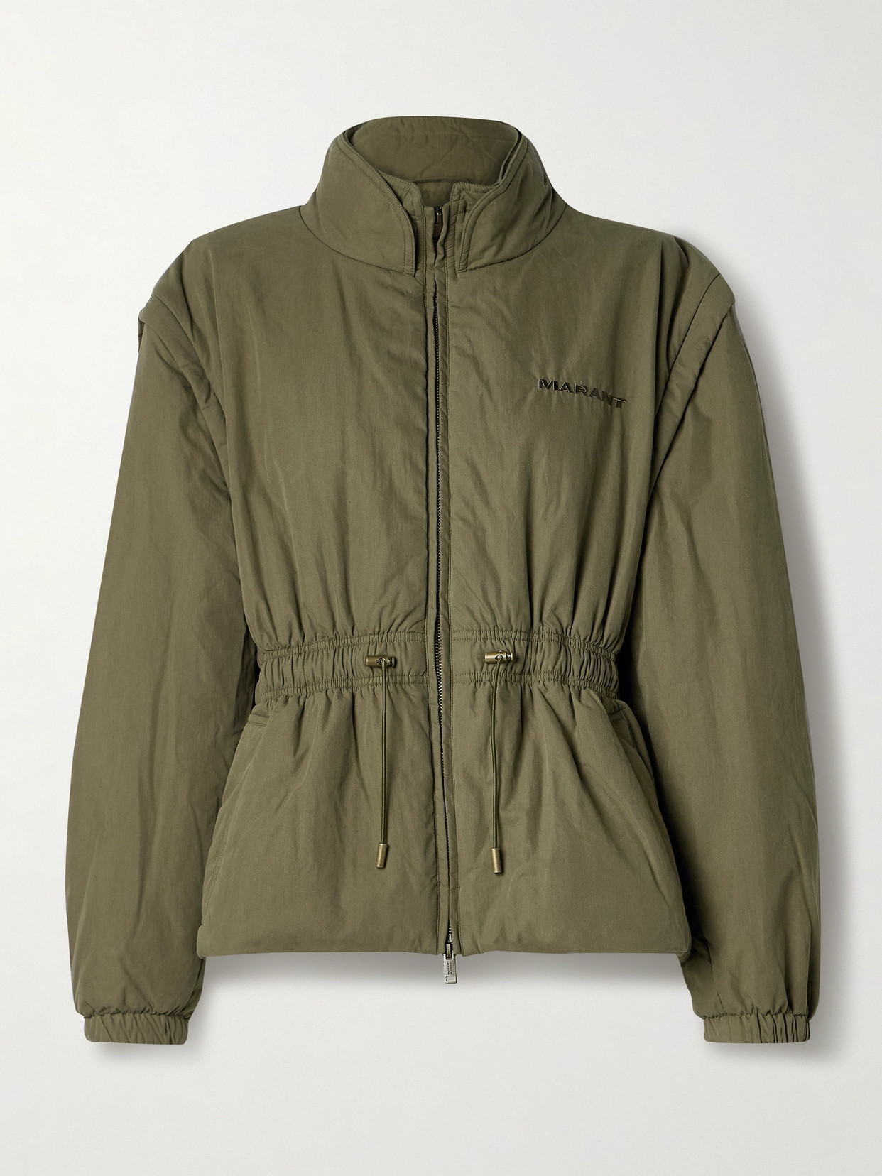 Isabel Marant Étoile Dastyni Coat In Green