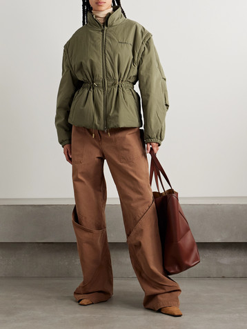 Marant Étoile Dastyni padded cotton-blend jacket